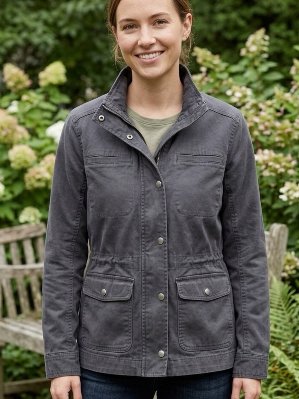 L.L. Bean Utility Coat Charcoal